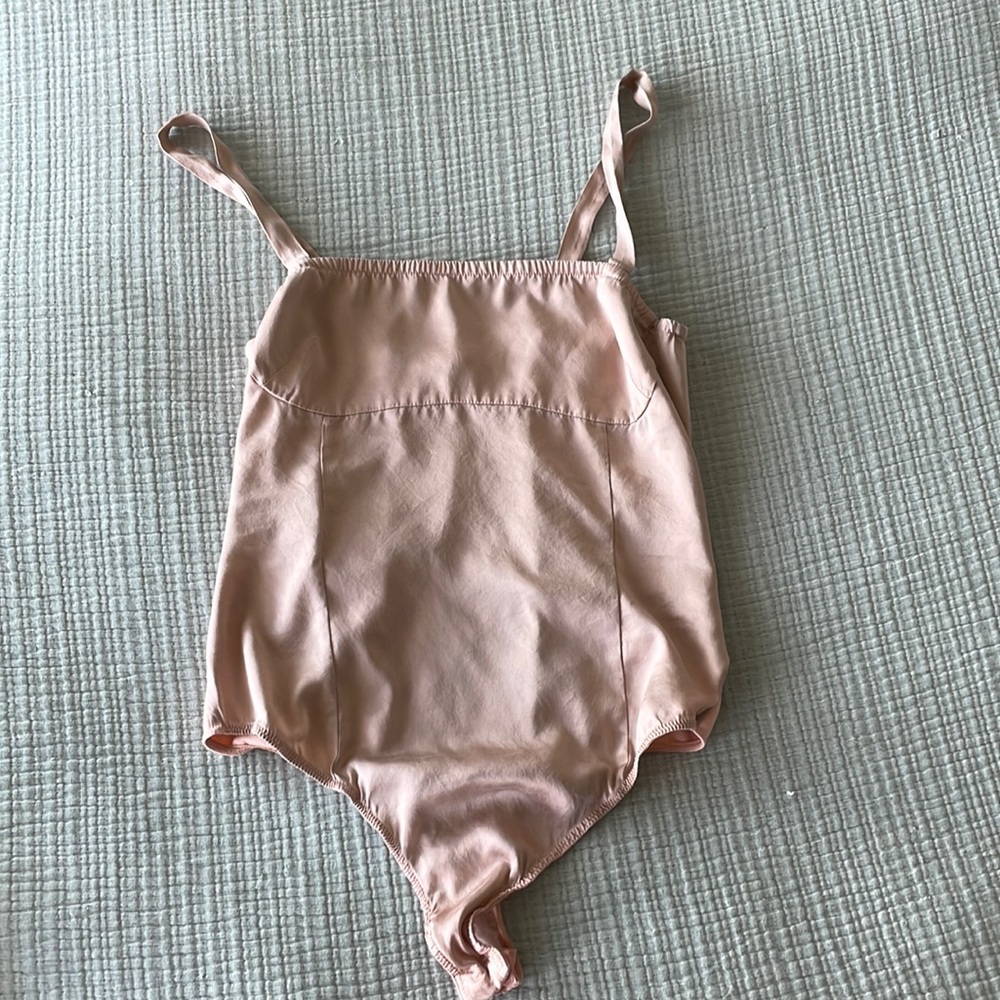 Fleur Du Mal Silk Bodysuit
